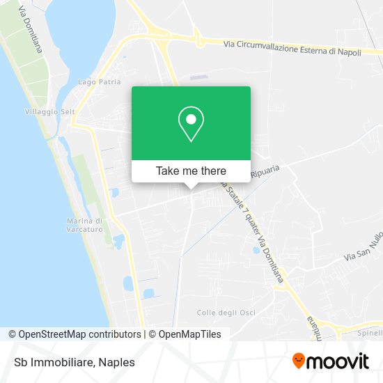 Sb Immobiliare map