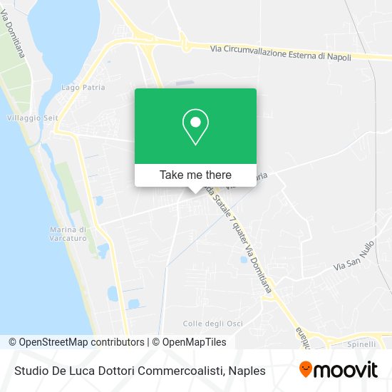 Studio De Luca Dottori Commercoalisti map