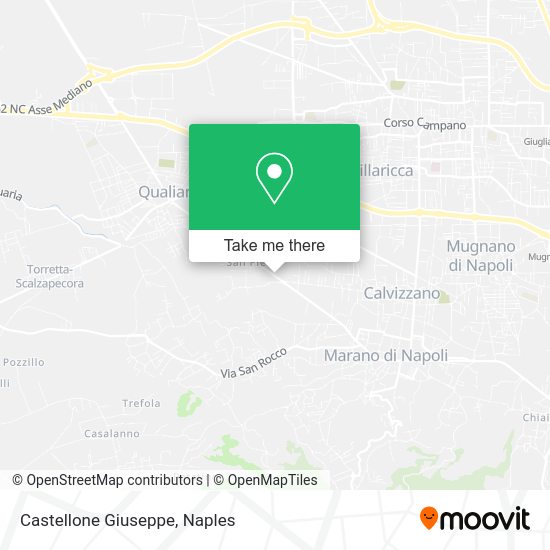 Castellone Giuseppe map
