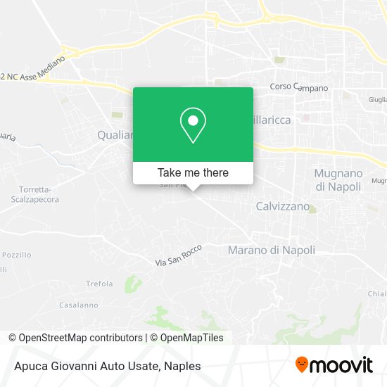Apuca Giovanni Auto Usate map