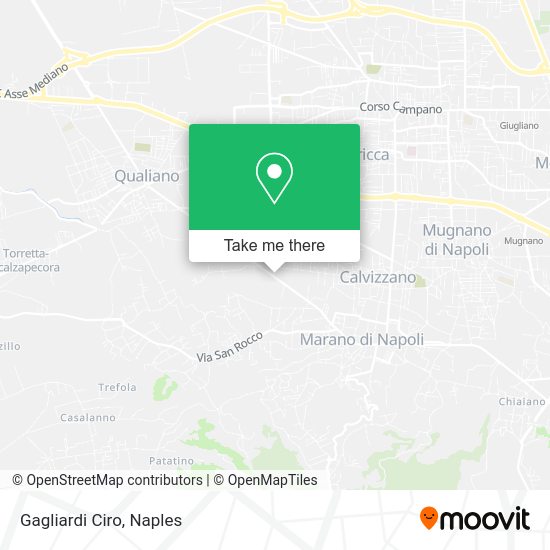 Gagliardi Ciro map