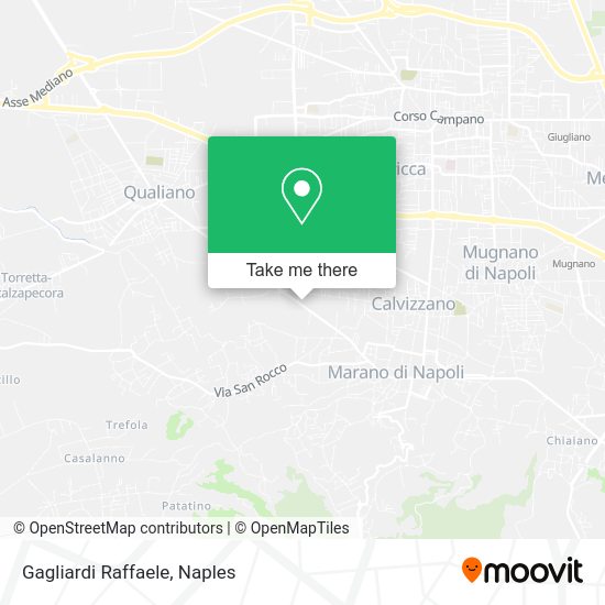 Gagliardi Raffaele map