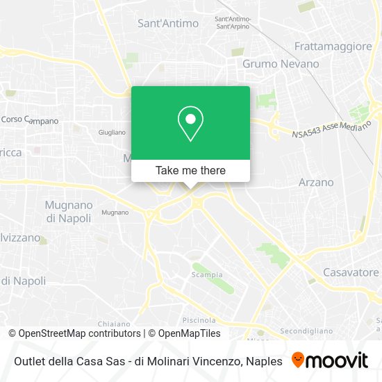 Outlet della Casa Sas - di Molinari Vincenzo map