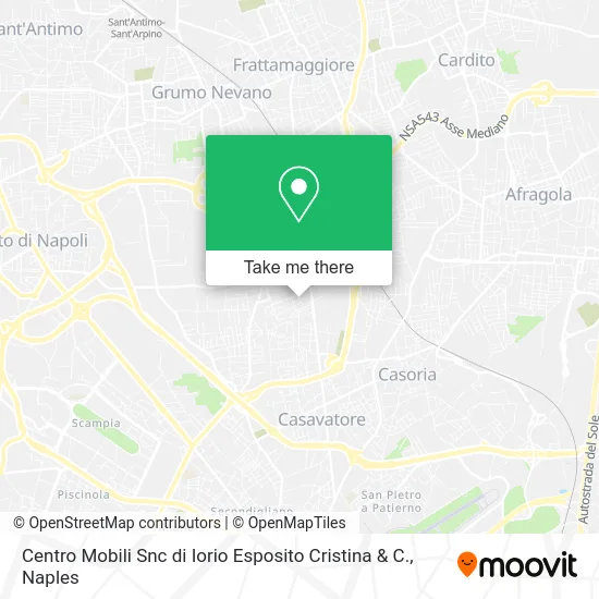 Centro Mobili Snc di Iorio Esposito Cristina & C. map