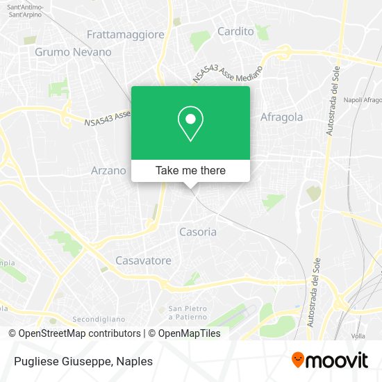 Pugliese Giuseppe map