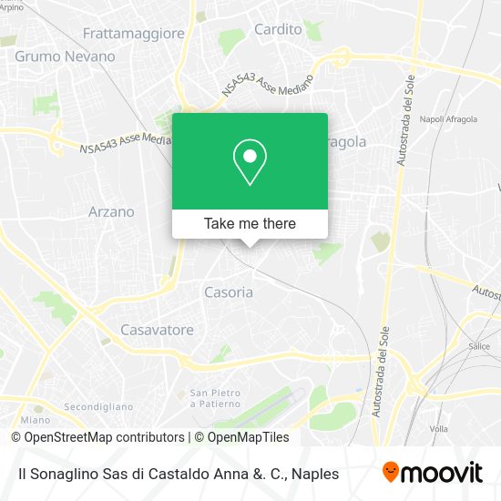 Il Sonaglino Sas di Castaldo Anna &. C. map