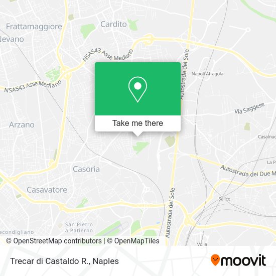 Trecar di Castaldo R. map