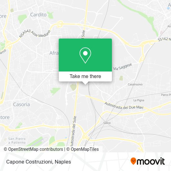 Capone Costruzioni map