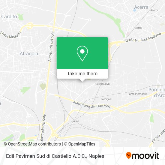 Edil Pavimen Sud di Castiello A.E C. map