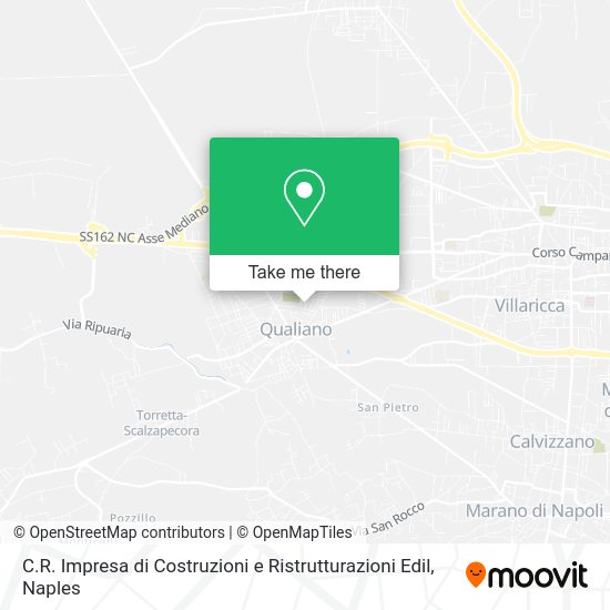 C.R. Impresa di Costruzioni e Ristrutturazioni Edil map