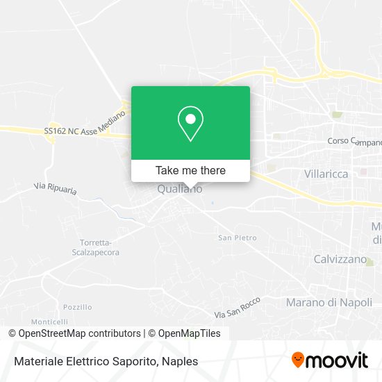 Materiale Elettrico Saporito map