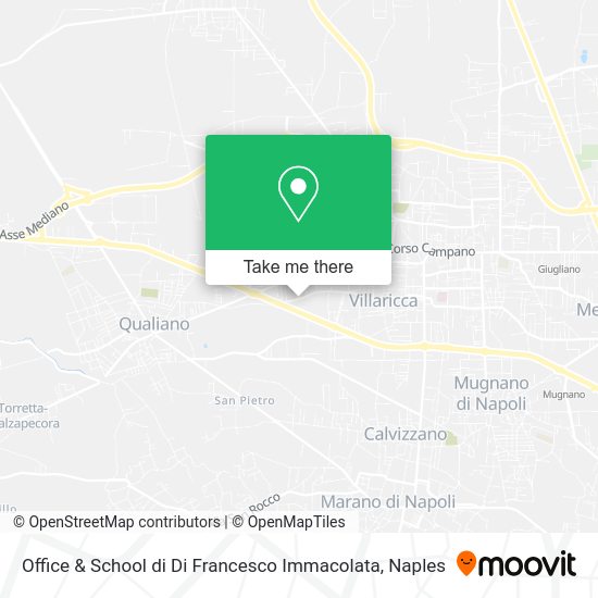 Office & School di Di Francesco Immacolata map
