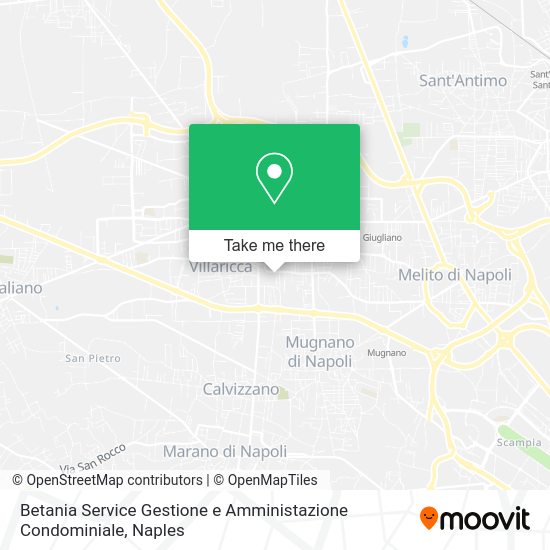 Betania Service Gestione e Amministazione Condominiale map