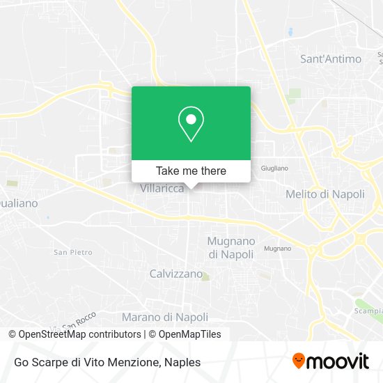 Go Scarpe di Vito Menzione map