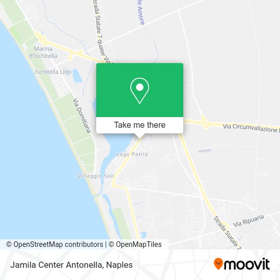 Jamila Center Antonella map