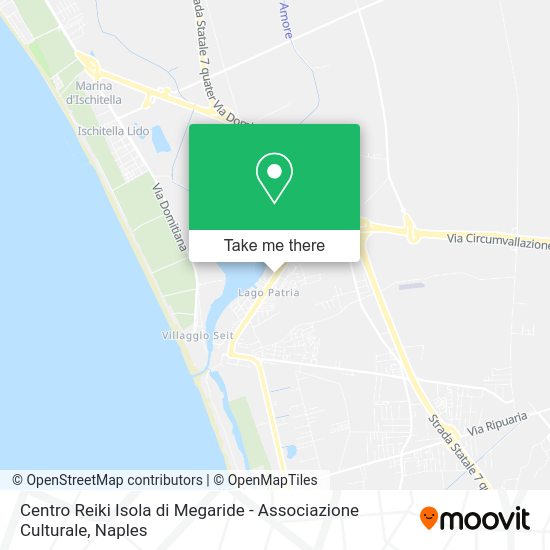 Centro Reiki Isola di Megaride - Associazione Culturale map