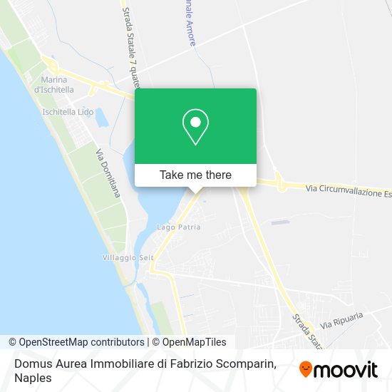 Domus Aurea Immobiliare di Fabrizio Scomparin map