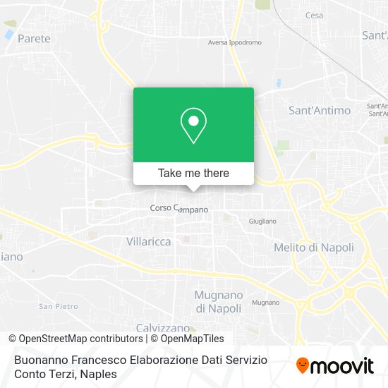 Buonanno Francesco Elaborazione Dati Servizio Conto Terzi map