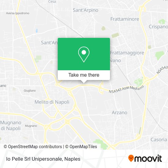 Io Pelle Srl Unipersonale map