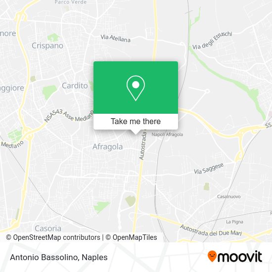 Antonio Bassolino map