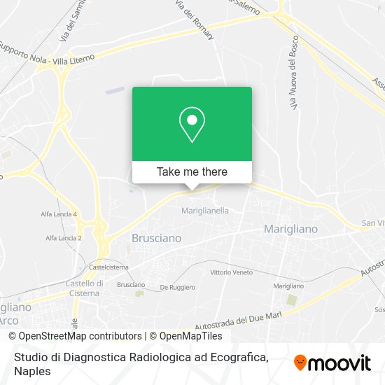 Studio di Diagnostica Radiologica ad Ecografica map