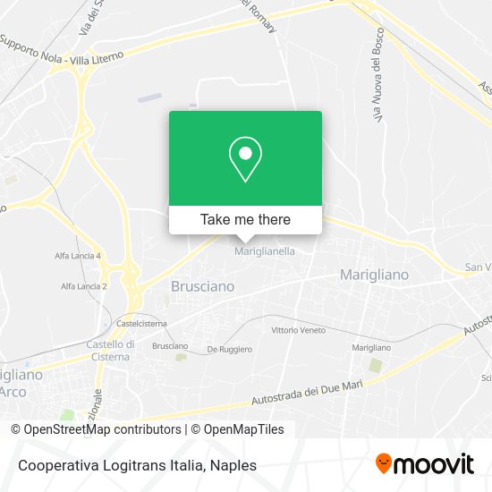 Cooperativa Logitrans Italia map