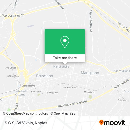 S.G.S. Srl Vivaio map