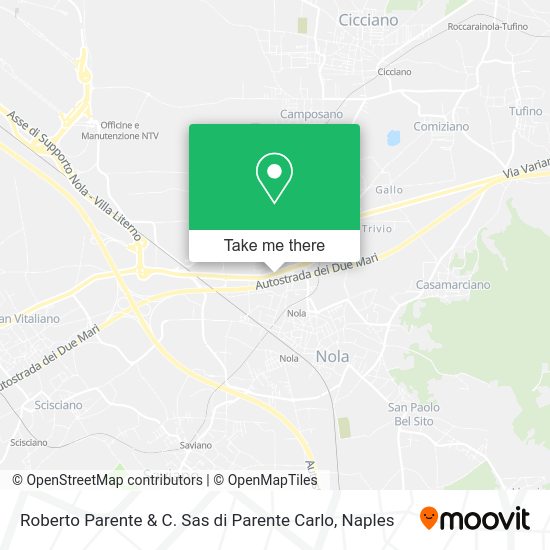 Roberto Parente & C. Sas di Parente Carlo map