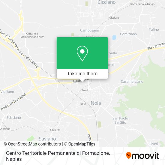 Centro Territoriale Permanente di Formazione map