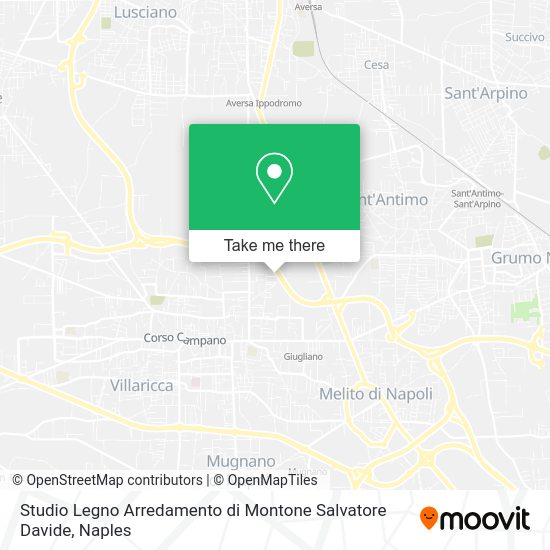 Studio Legno Arredamento di Montone Salvatore Davide map