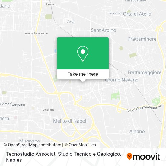 Tecnostudio Associati Studio Tecnico e Geologico map