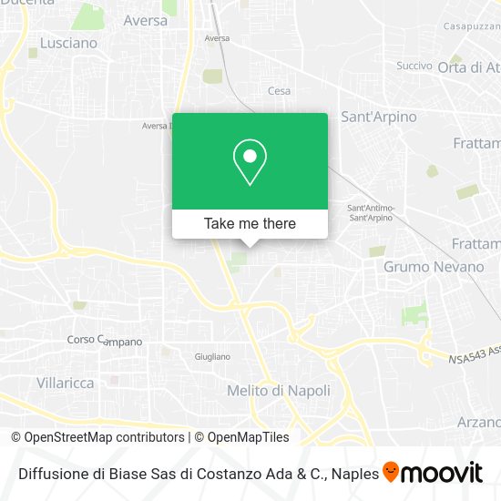 Diffusione di Biase Sas di Costanzo Ada & C. map