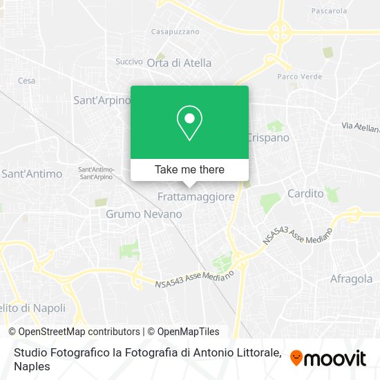 Studio Fotografico la Fotografia di Antonio Littorale map