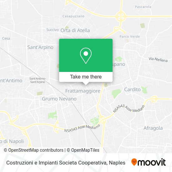 Costruzioni e Impianti Societa Cooperativa map