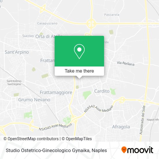 Studio Ostetrico-Ginecologico Gynaika map