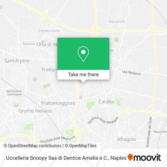 Uccelleria Snoopy Sas di Dentice Amalia e C. map