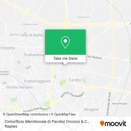 Cinturificio Meridionale di Parolisi Oronzio & C. map