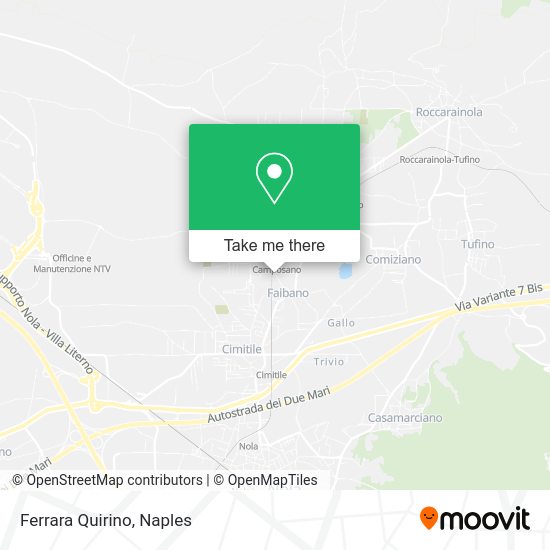 Ferrara Quirino map