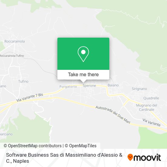 Software Business Sas di Massimiliano d'Alessio & C. map
