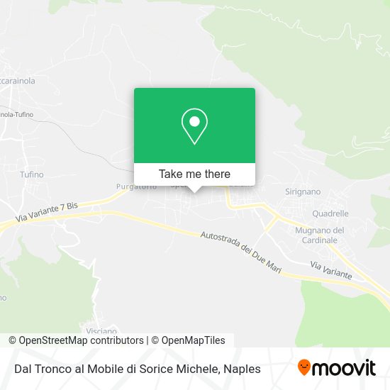 Dal Tronco al Mobile di Sorice Michele map