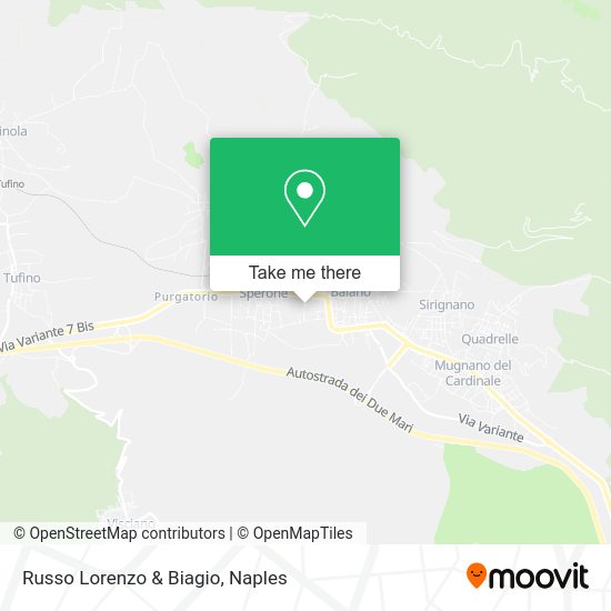 Russo Lorenzo & Biagio map