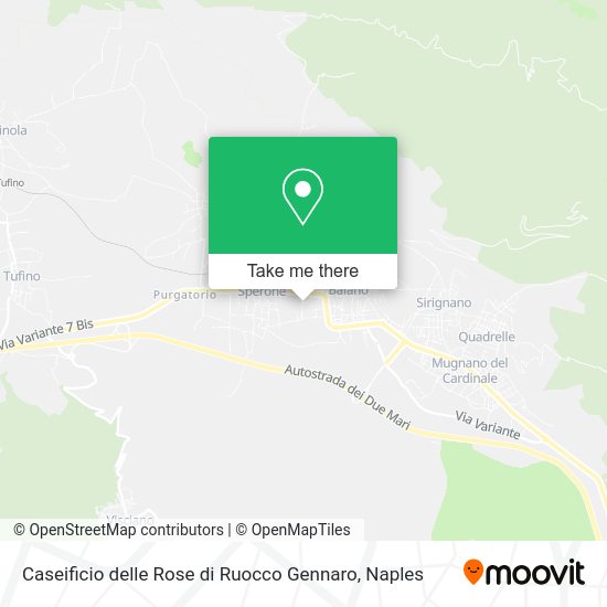 Caseificio delle Rose di Ruocco Gennaro map