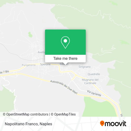 Napolitano Franco map