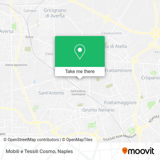 Mobili e Tessili Cosmo map
