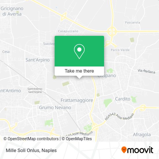 Mille Soli Onlus map