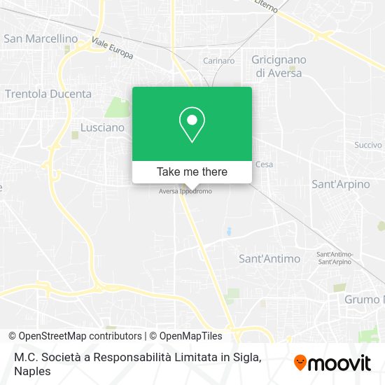 M.C. Società a Responsabilità Limitata in Sigla map