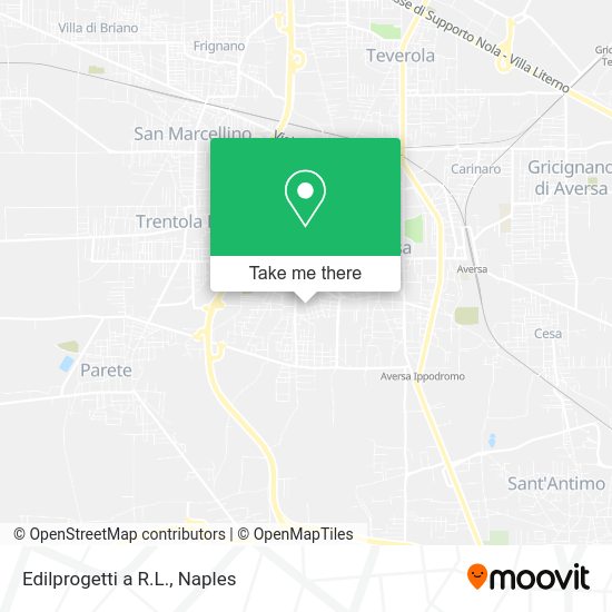Edilprogetti a R.L. map