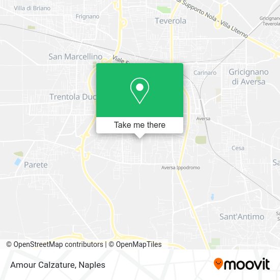 Amour Calzature map