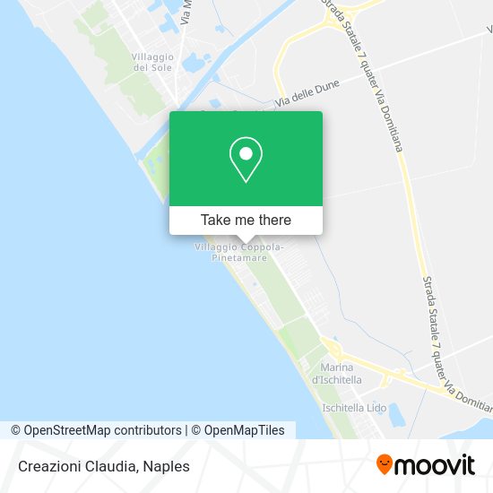 Creazioni Claudia map