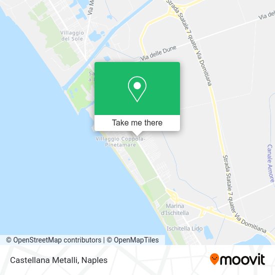 Castellana Metalli map